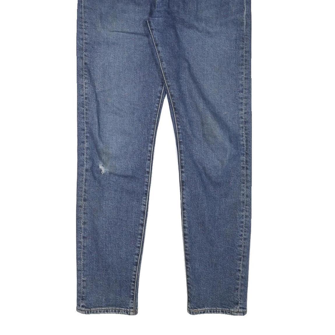 LEVI'S 512 Mens Jeans Blue Slim Skinny Denim Medium W30 L30 Zip Cotton Blend