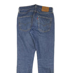 LEVI'S 512 Mens Jeans Blue Slim Skinny Denim Medium W30 L30 Zip Cotton Blend