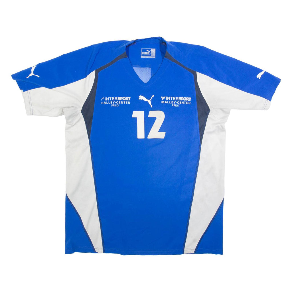 PUMA Intersport Mens Jersey Blue XL