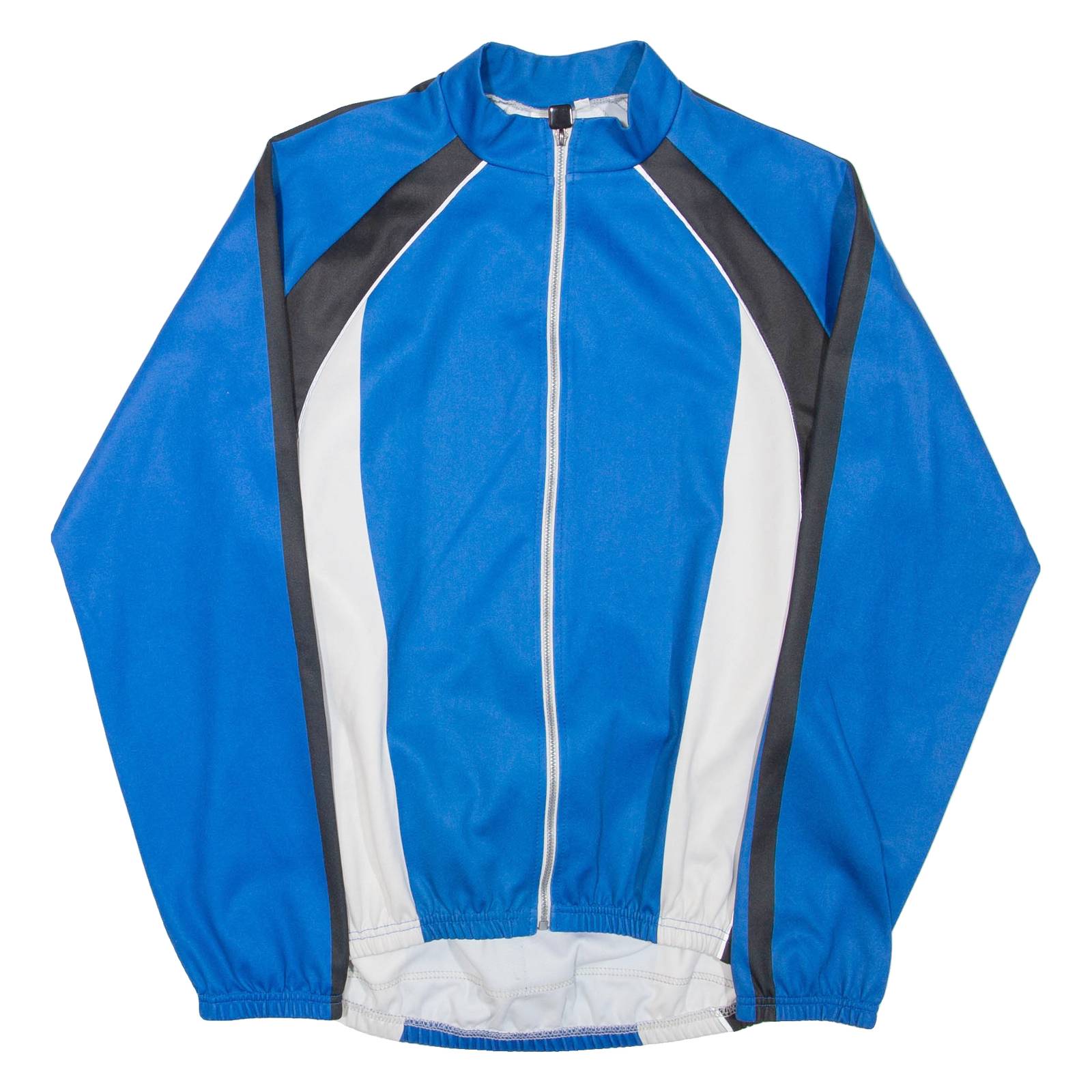 OLE SPORTSWEAR Cycling Mens T-Shirt Blue Long Sleeve High Neck XL