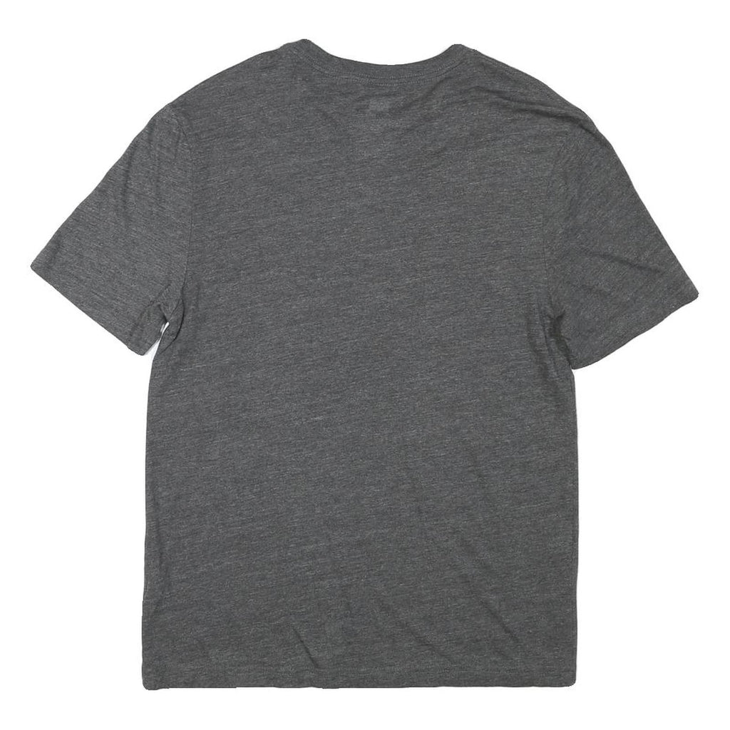 MLB Mens Grey Tampa Bay Devil Rays Baseball Graphic T-Shirt M Crew Neck Short