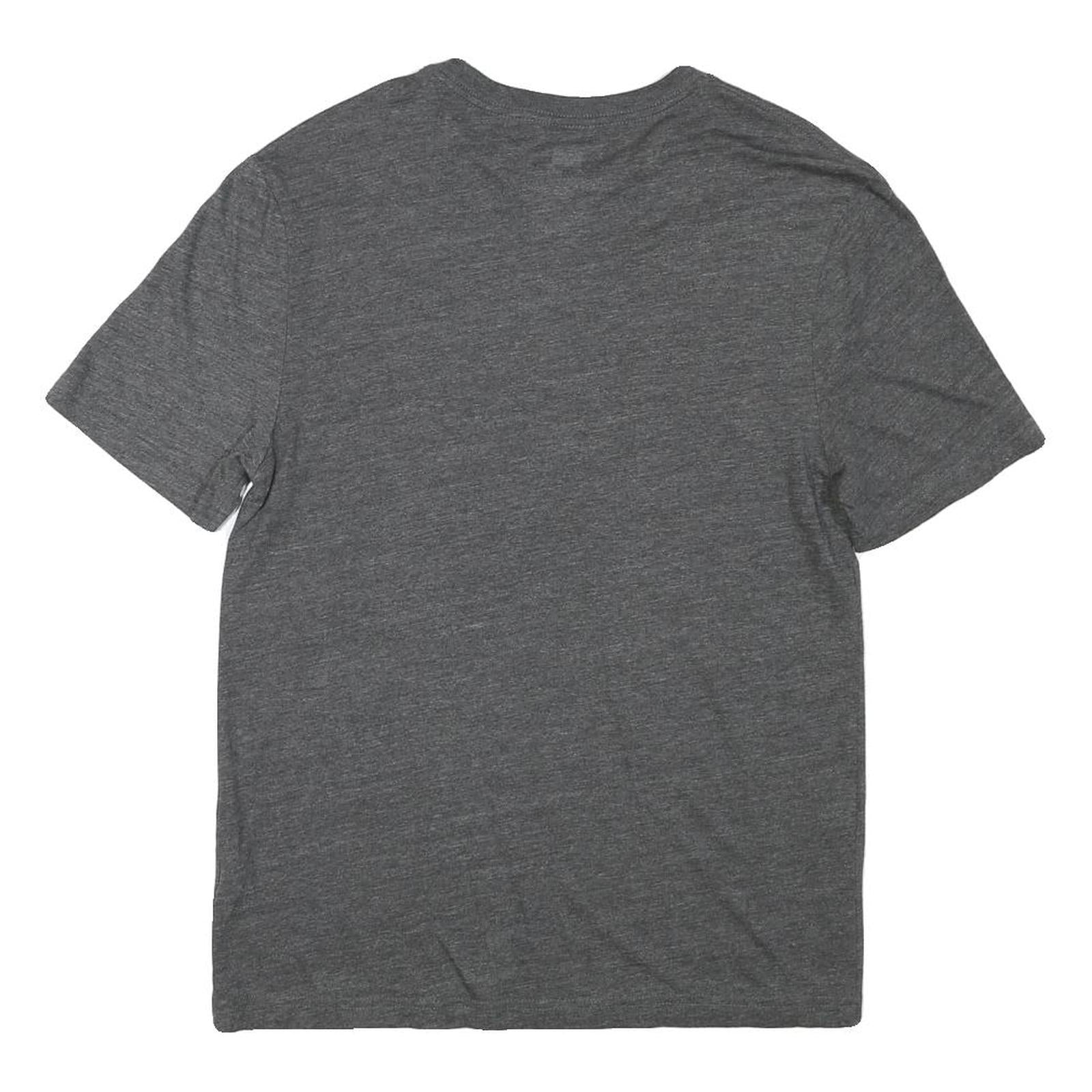 MLB Mens Grey Tampa Bay Devil Rays Baseball Graphic T-Shirt M Crew Neck Short