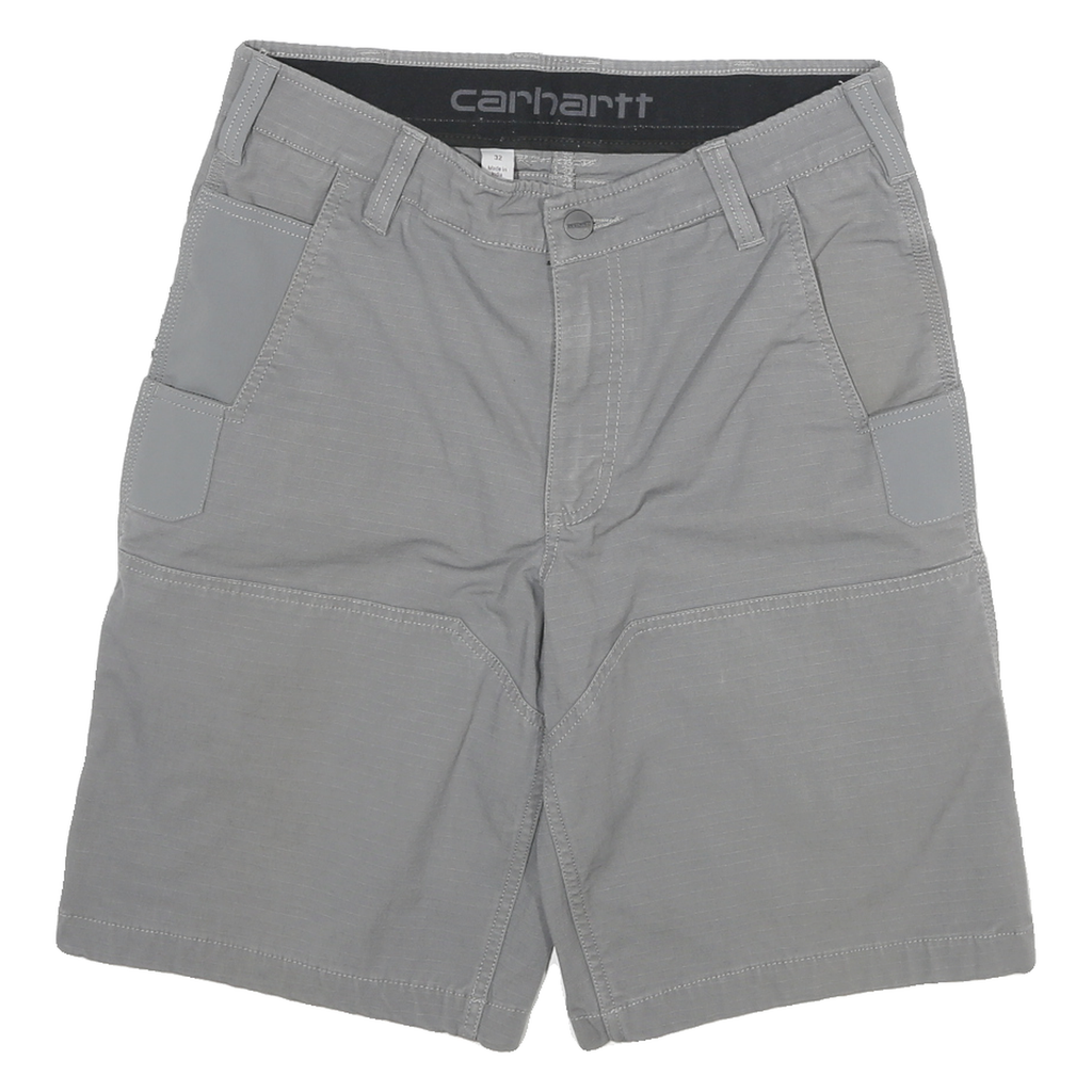 CARHARTT Mens Shorts Grey Casual L W30 Durable Workwear Pockets