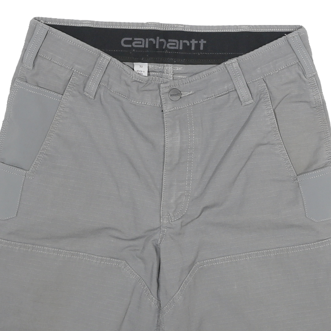 CARHARTT Mens Shorts Grey Casual L W30 Durable Workwear Pockets