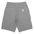 CARHARTT Mens Shorts Grey Casual L W30 Durable Workwear Pockets