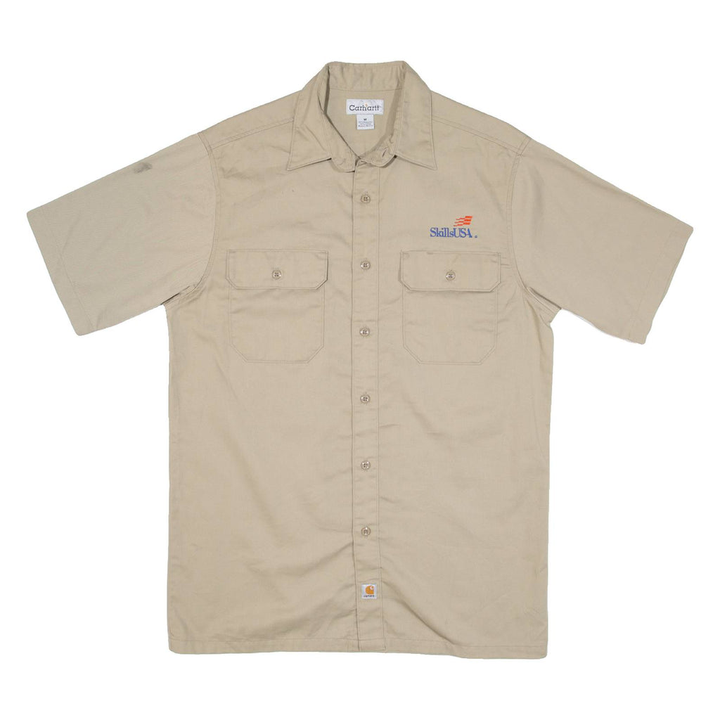 CARHARTT Mens Worker Shirt Beige M