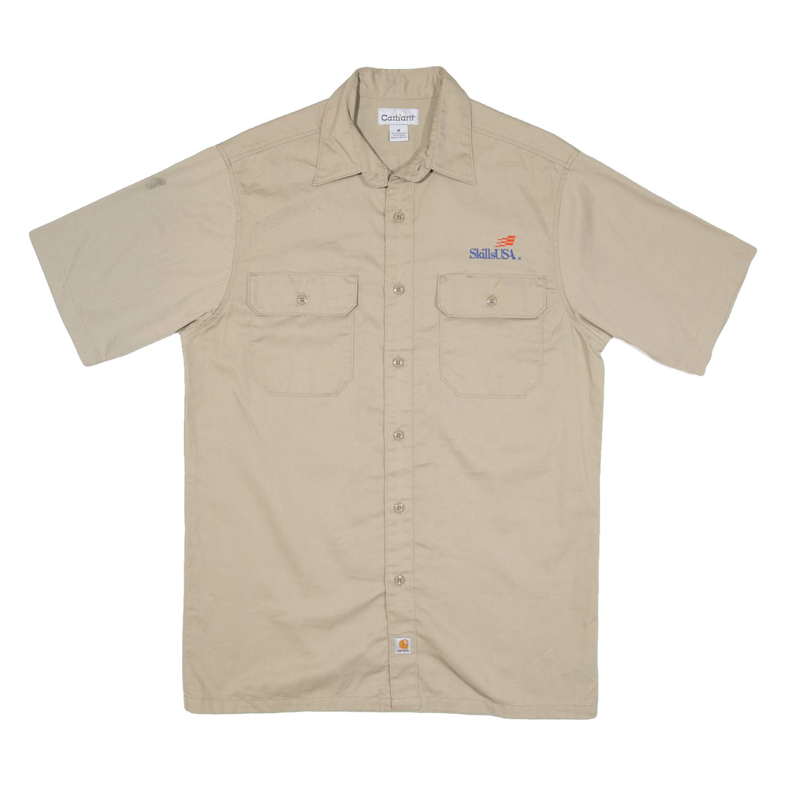 CARHARTT Mens Worker Shirt Beige M