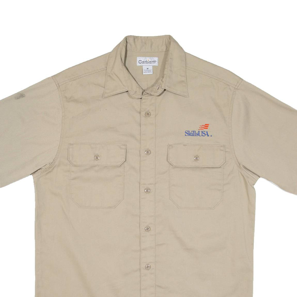 CARHARTT Mens Worker Shirt Beige M