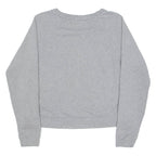 CALVIN KLEIN JEANS Cropped Womens Sweatshirt Grey Crew Neck M