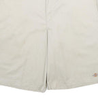 DICKIES Mens Shorts Beige Casual XL W40 Workwear Polyester Blend Logo