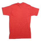 SNEAKERS Mens Red Graphic T-Shirt L Short Sleeve Crew Neck Cotton Blend