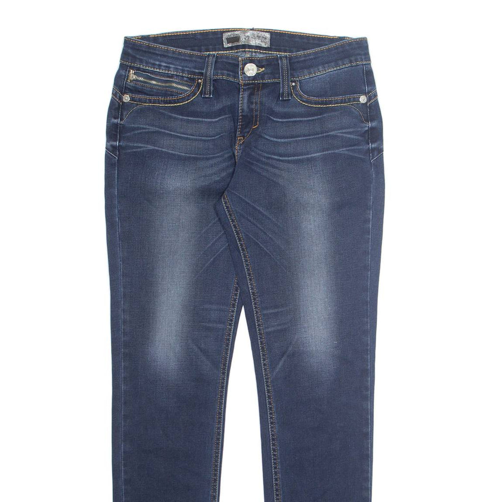 LEVI'S Womens Jeans Blue Regular Tapered Stone Wash W29 L32