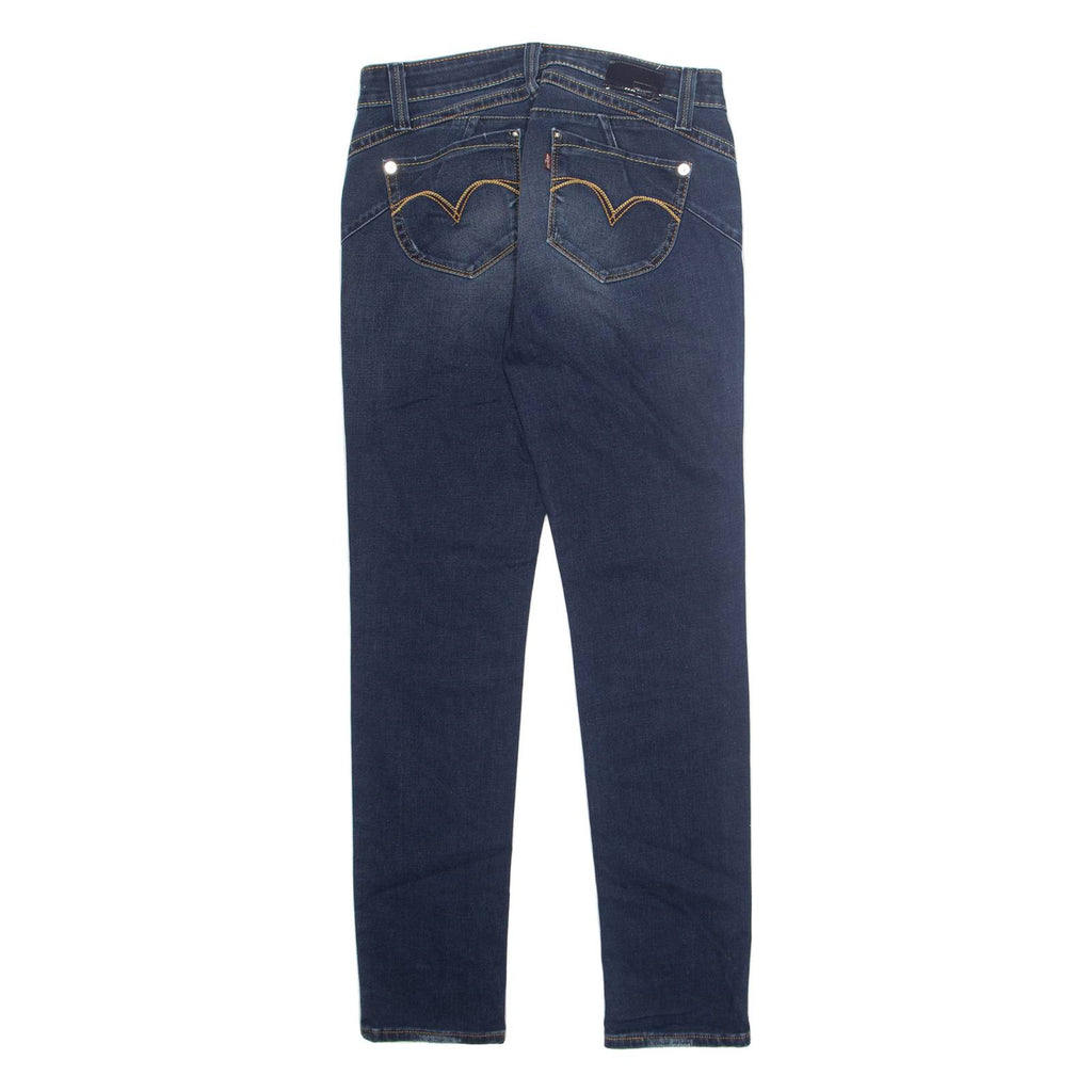 LEVI'S Womens Jeans Blue Regular Tapered Stone Wash W29 L32
