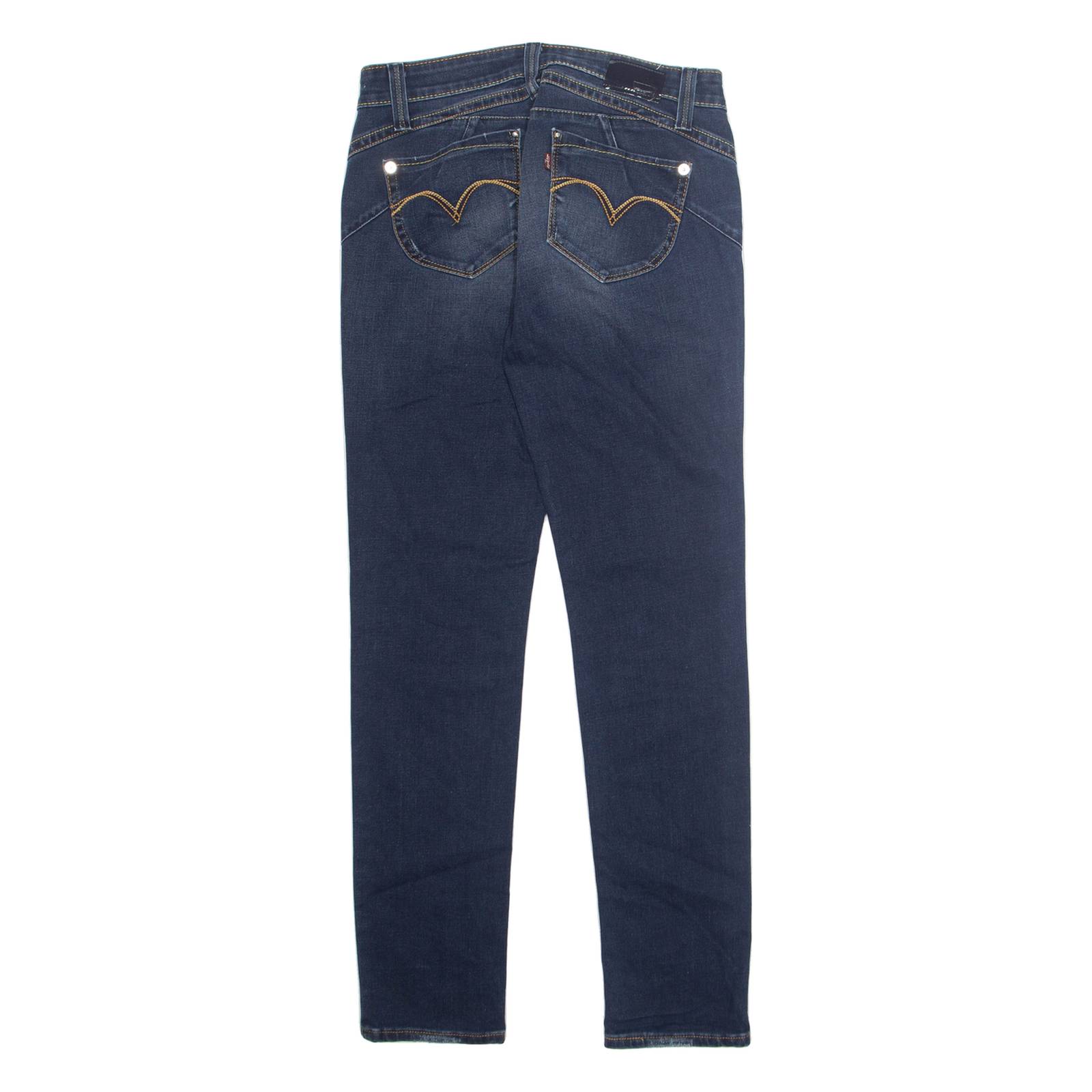 LEVI'S Womens Jeans Blue Regular Tapered Stone Wash W29 L32
