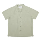 COLUMBIA Womens Green & White Check Shirt M Casual Outdoor Hiking Button Up