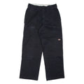 DICKIES Chino Mens Trousers Black Regular Straight W30 L30