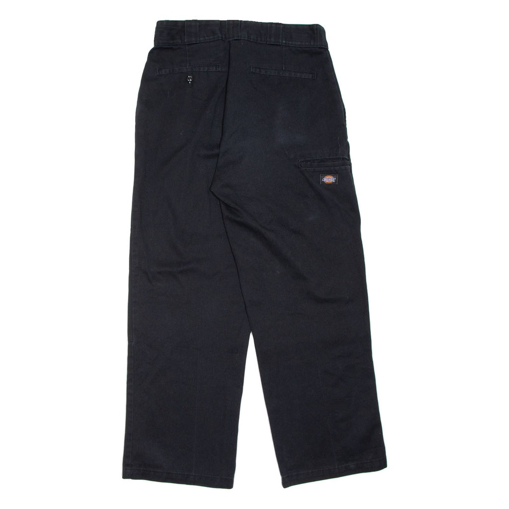 DICKIES Chino Mens Trousers Black Regular Straight W30 L30