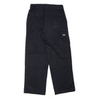 DICKIES Chino Mens Trousers Black Regular Straight W30 L30