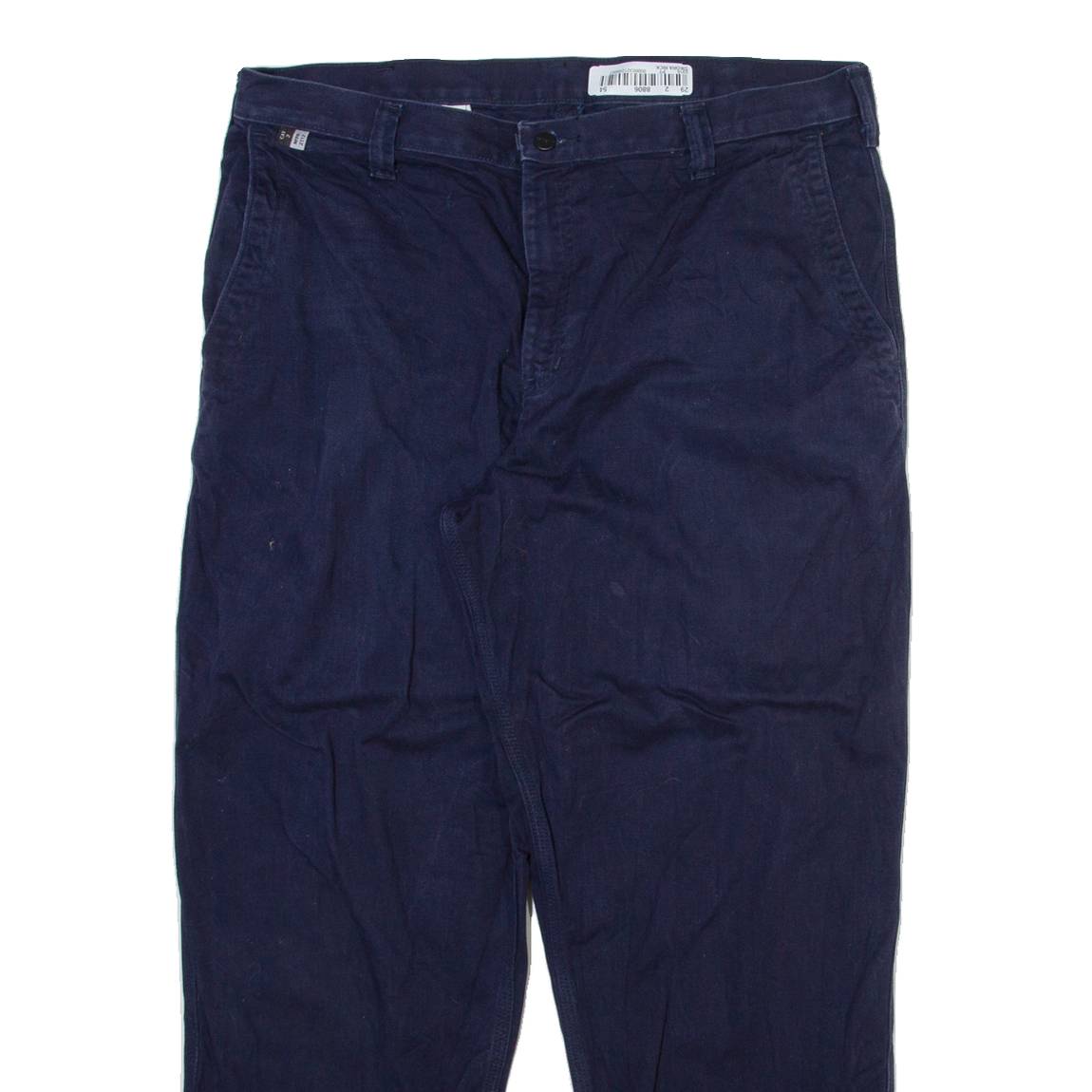 CARHARTT Workwear Mens Trousers Blue Relaxed Straight W38 L30