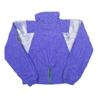 KAELIN Womens Purple & White Sports Style Nylon Zip Jacket UK 12