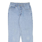 TEDDY'S Womens Jeans Blue Regular Mom W26 L28