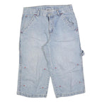 IDENTIC Mens Shorts Blue Casual M W32 Cotton Blend Relaxed Fit Pockets