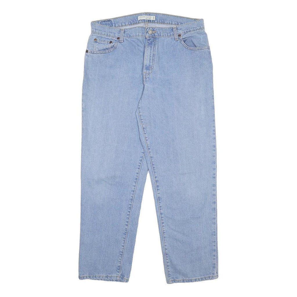 LEVI'S 550 Womens Jeans Blue Relaxed Tapered Denim Medium W32 L28 Classic Fit