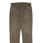 LEVI'S 511 Jeans Mens Green Slim Straight W28 L30