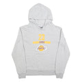 NBA Mens Grey James 23 Hoodie S Los Angeles Lakers Basketball Cotton Blend