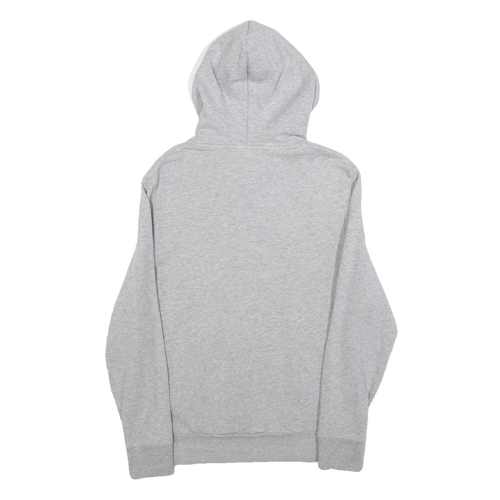 LEVI'S Mens Grey Hoodie S Cotton Blend Pullover Casual Sweatshirt