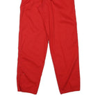 BREAKING TRADITION Mens Cotton Blend Red Regular Fit Straight Leg Trousers W26