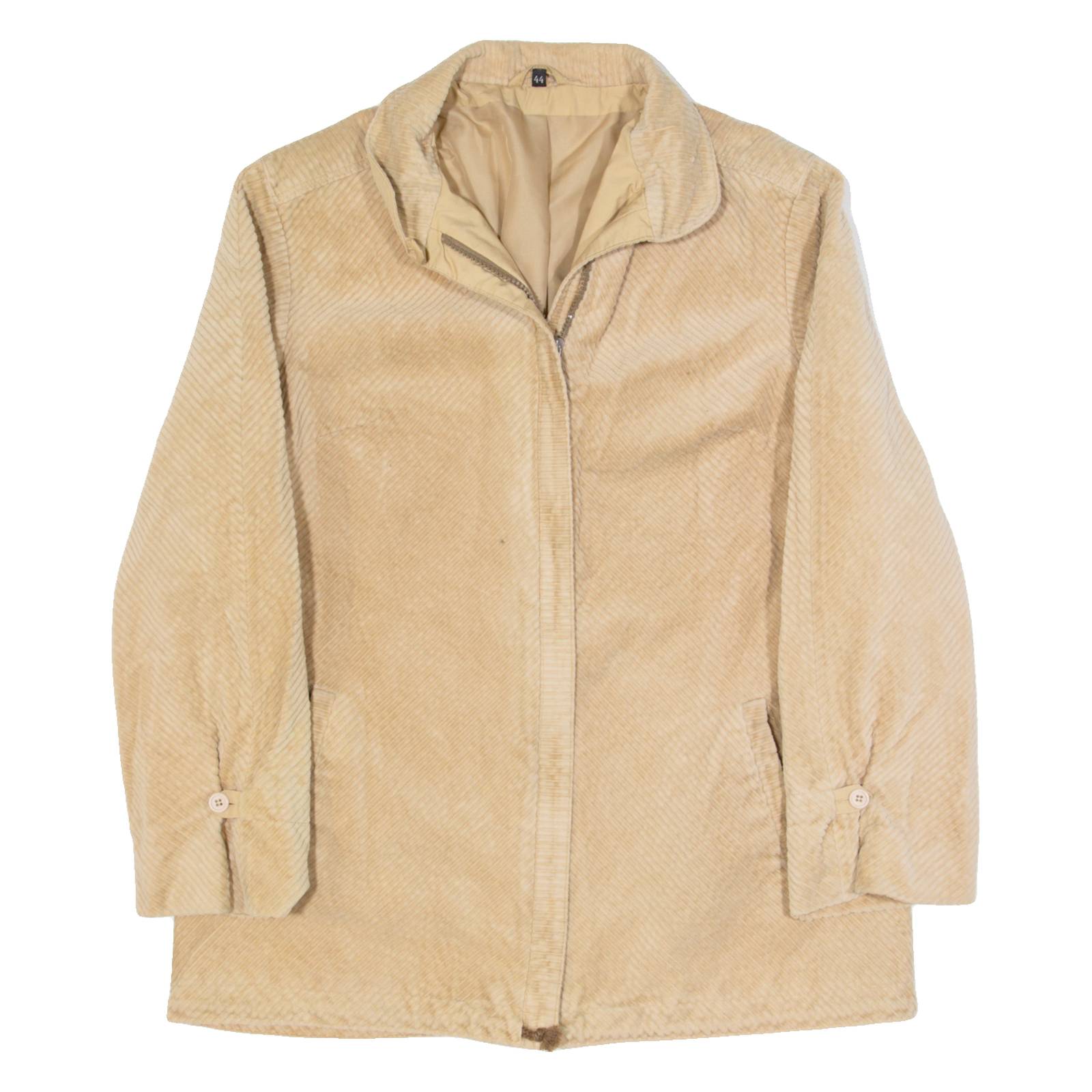 Womens Corduroy Jacket Brown 90s M