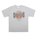 Mens Grey WAC Champions Basketball Tournament Cotton Blend T-Shirt L Crew Neck