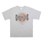 Mens Grey WAC Champions Basketball Tournament Cotton Blend T-Shirt L Crew Neck