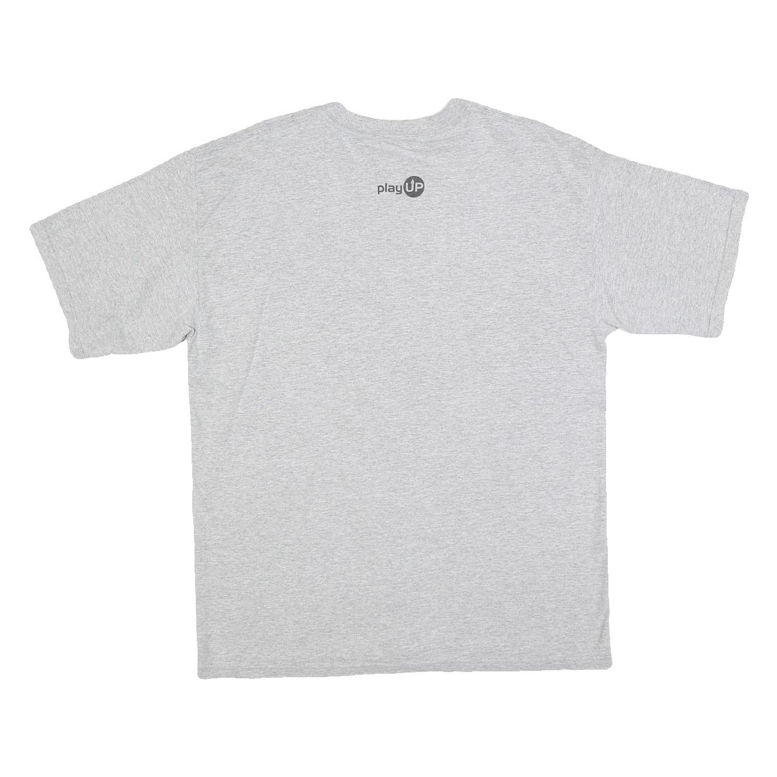 Mens Grey WAC Champions Basketball Tournament Cotton Blend T-Shirt L Crew Neck