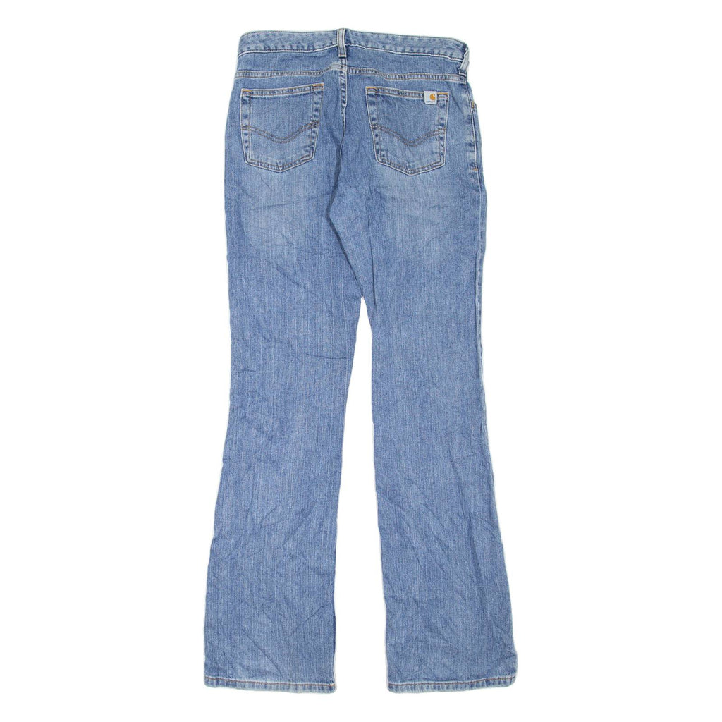 CARHARTT Workwear Womens Jeans Blue Regular Bootcut W30 L32