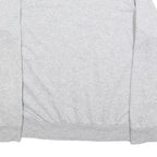 ADIDAS Womens Grey Crew Neck XL Cotton Sweatshirt Logo Print Casual Pullover