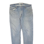 LEVI'S 505 Mens Jeans Blue Regular Straight Denim Medium W36 L34 Classic Zip