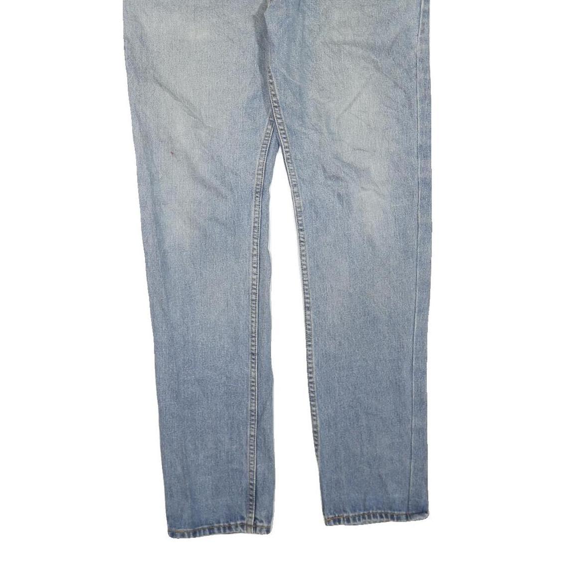 LEVI'S 505 Mens Jeans Blue Regular Straight Denim Medium W36 L34 Classic Zip