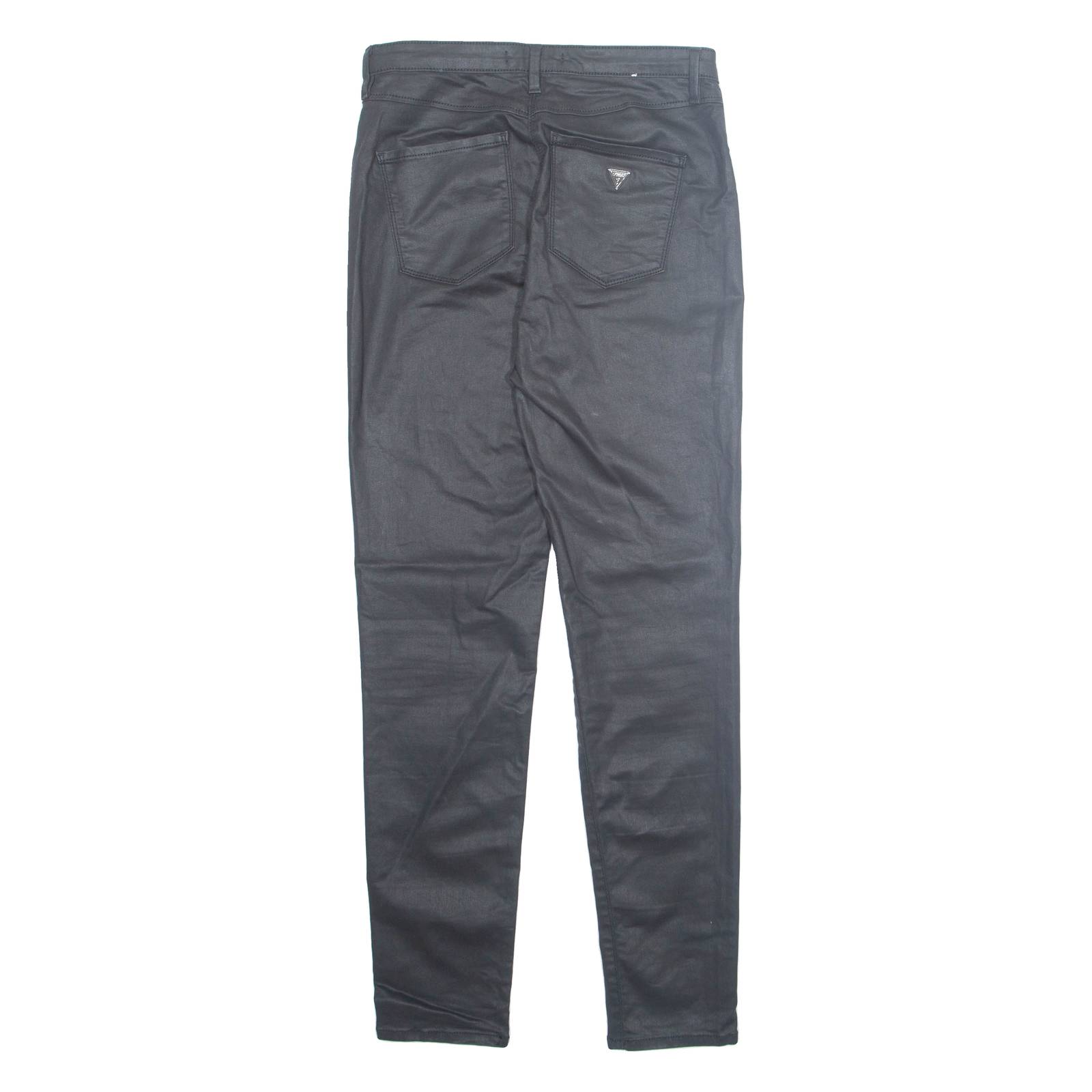 GUESS Womens Trousers Black Regular Tapered W28 L28