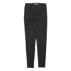 LEVI'S Womens Slim Black Skinny Denim Medium W28 L30 Stretch Jeans
