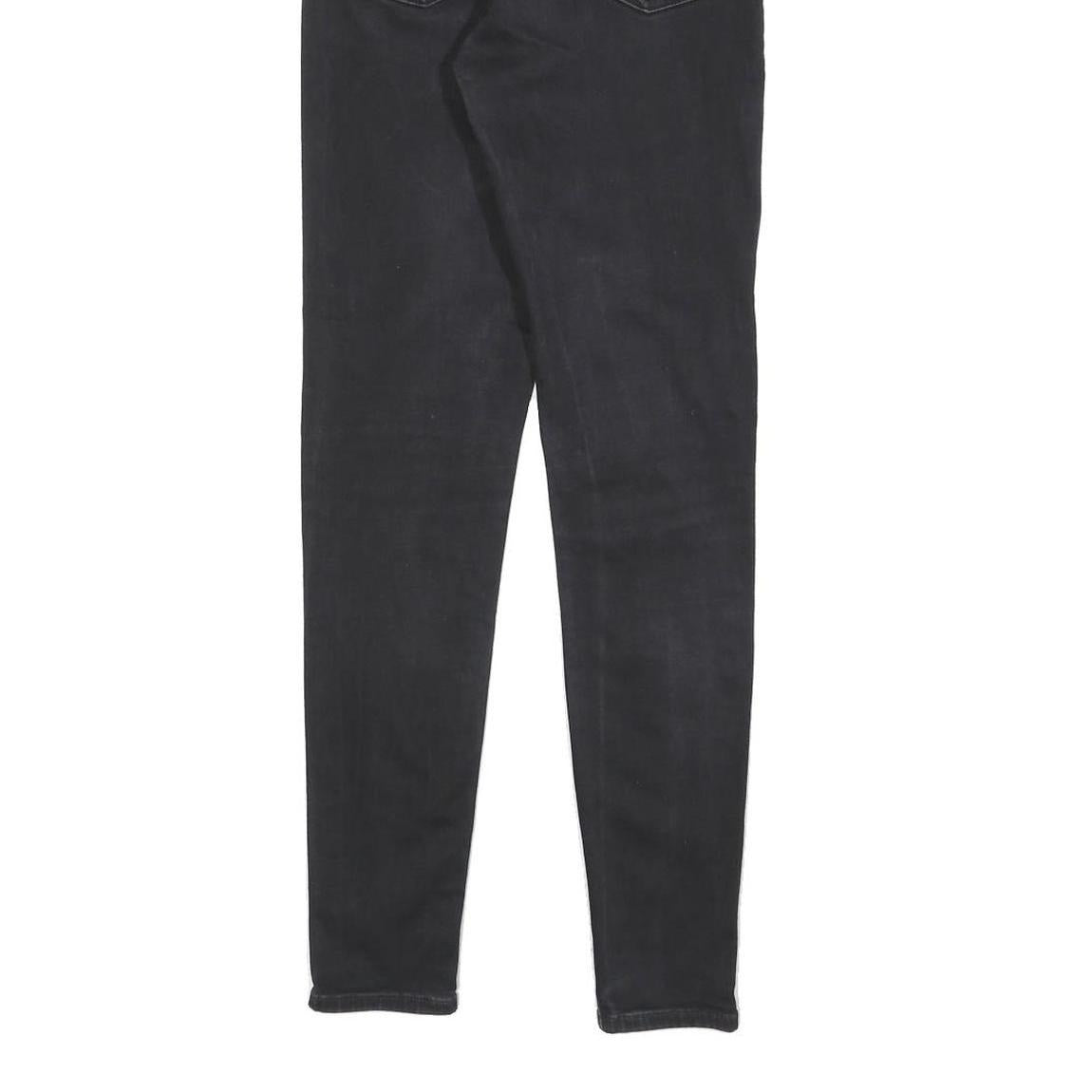 LEVI'S Womens Slim Black Skinny Denim Medium W28 L30 Stretch Jeans