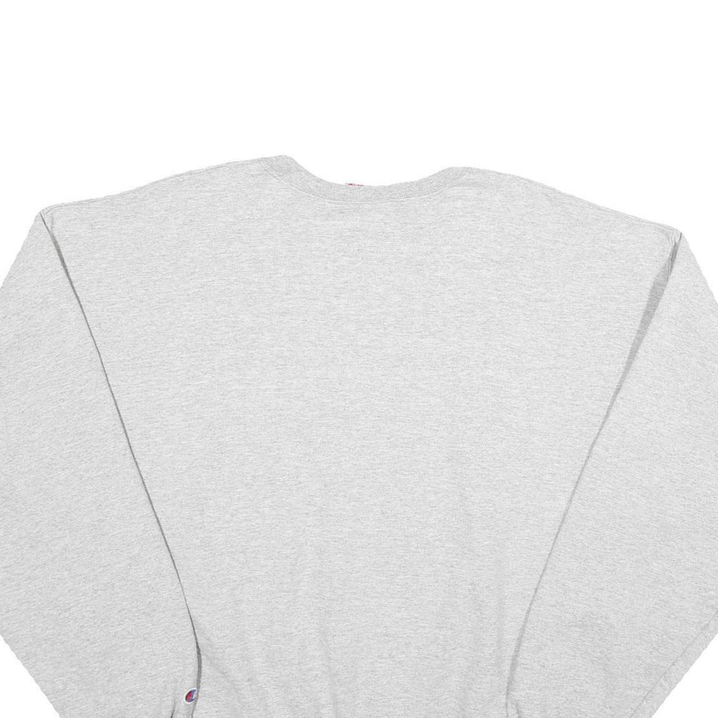 CHAMPION Mens Grey Indiana Tech Volleyball Crew Neck XL Sweater Casual Pullover