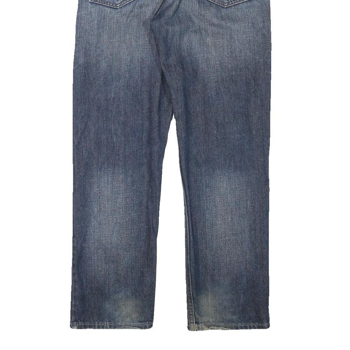 DICKIES Mens Jeans Blue Regular Straight Denim Medium W35 L30 Workwear