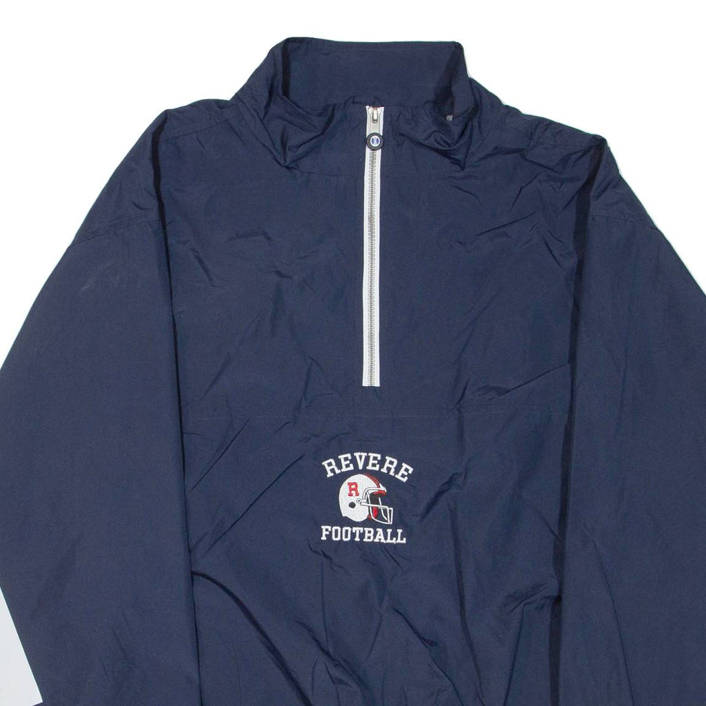 HOLLOWAY Revere Football Mens Pullover Jacket Blue XL
