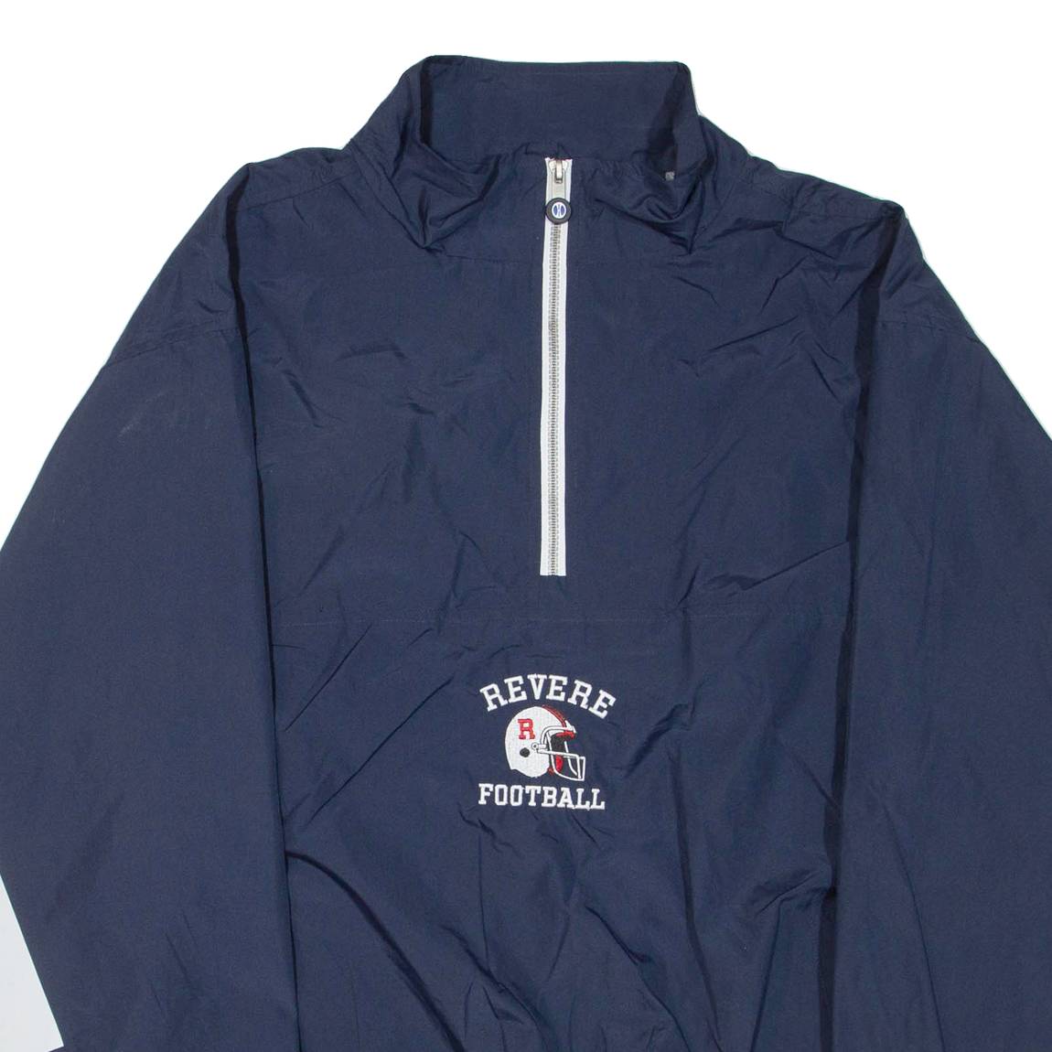 HOLLOWAY Revere Football Mens Pullover Jacket Blue XL