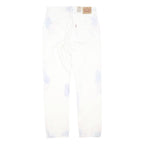 LEVI'S 501 Womens Jeans White Regular Straight Denim New With Tags W28 L40