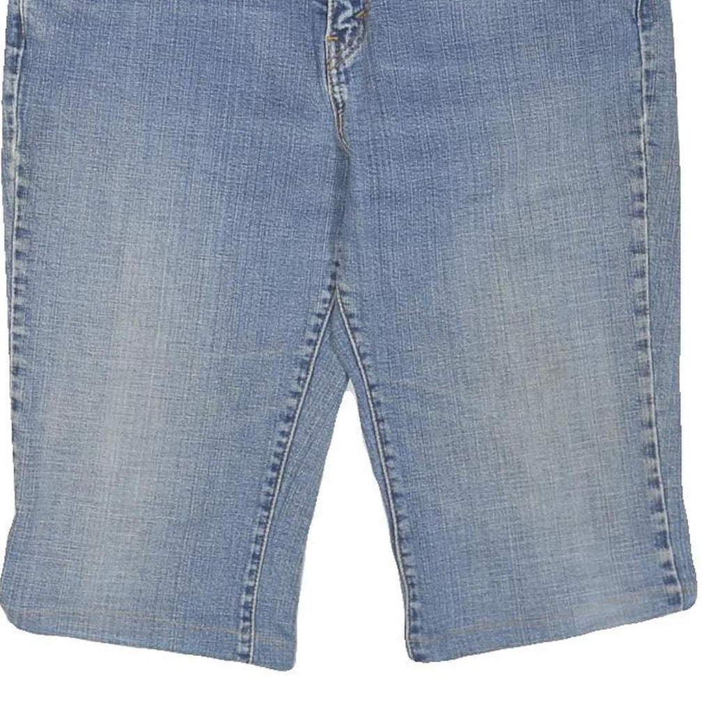LEVI'S Womens Denim Blue Casual Shorts XL W38 Cotton Blend Regular Fit
