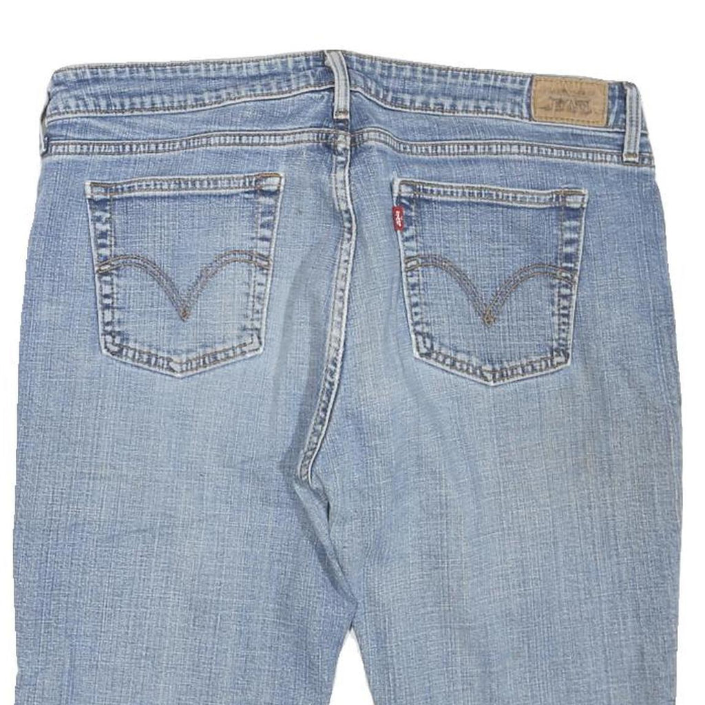 LEVI'S Womens Denim Blue Casual Shorts XL W38 Cotton Blend Regular Fit