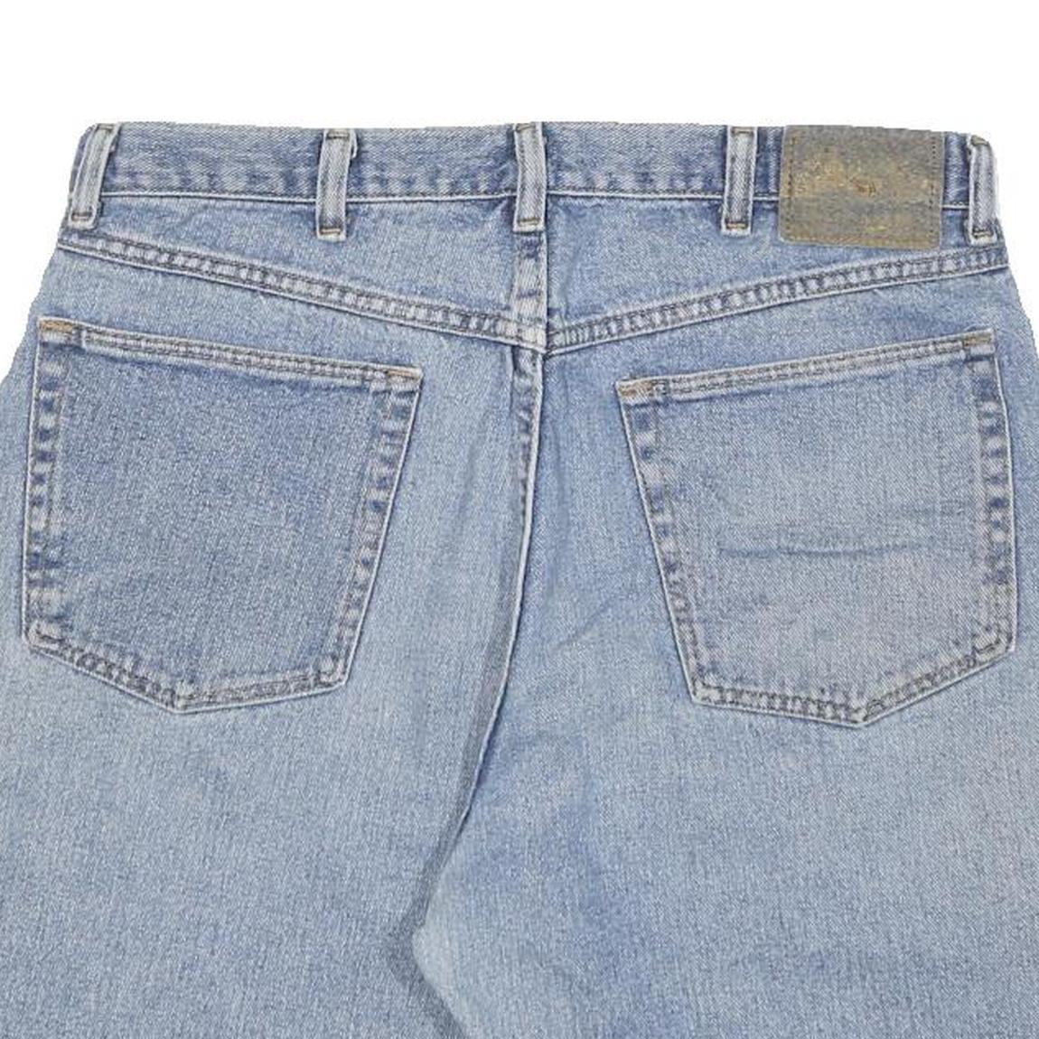 WRANGLER Mens Shorts Blue Denim Casual M W32 Cotton Blend